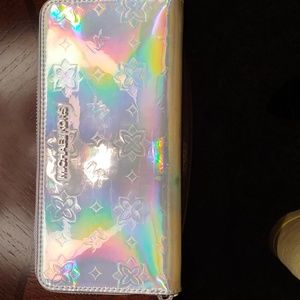 Michael kors silver wallet